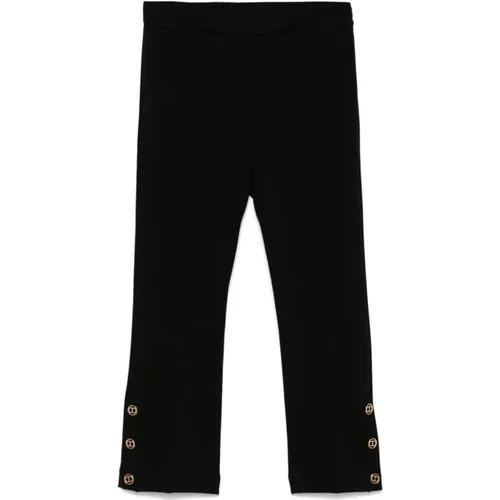 Trousers > Cropped Trousers - - Twinset - Modalova