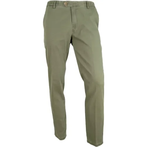 Meyer - Trousers > Chinos - Green - Meyer - Modalova