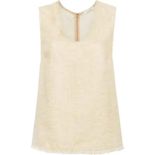 Tops > Sleeveless Tops - - By Malene Birger - Modalova