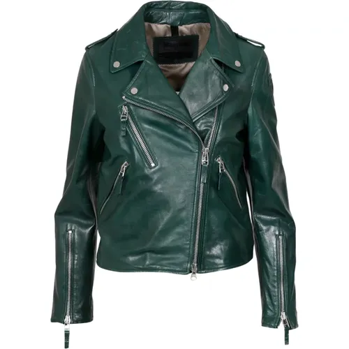 Jackets > Leather Jackets - - Blauer - Modalova