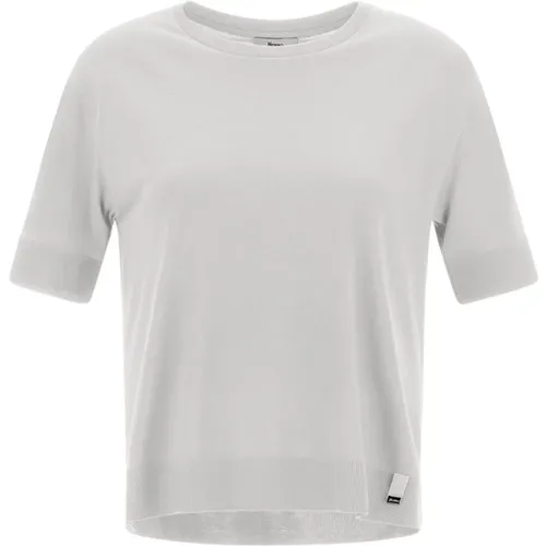 Herno - Tops > T-Shirts - White - Herno - Modalova