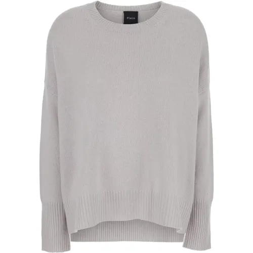 Knitwear > Cashmere Knitwear - - Plain Units - Modalova