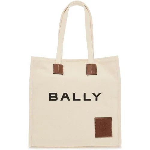 Bally - Bags > Tote Bags - Beige - Bally - Modalova