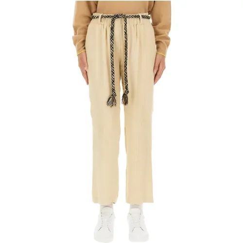 Trousers > Wide Trousers - - Alysi - Modalova