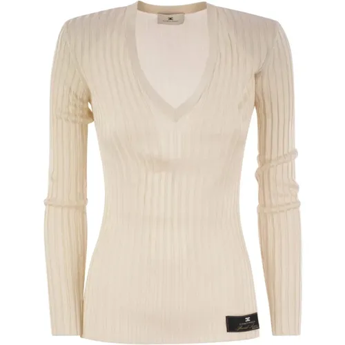 Tops > Long Sleeve Tops - - Elisabetta Franchi - Modalova