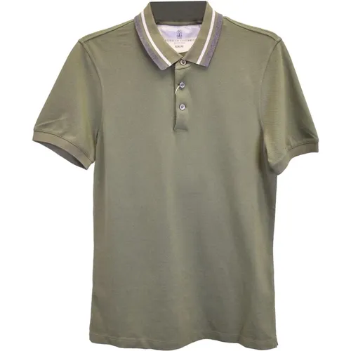 Tops > Polo Shirts - - BRUNELLO CUCINELLI - Modalova