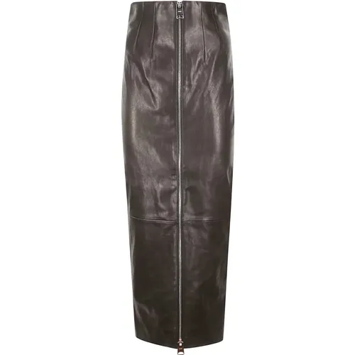 Skirts > Leather Skirts - - Khaite - Modalova