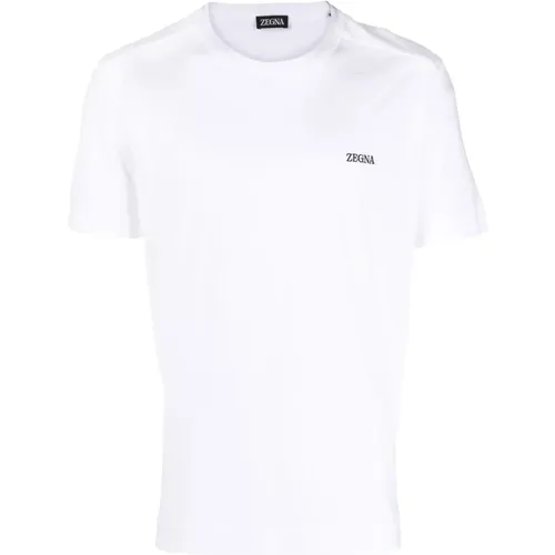 Tops > T-Shirts - - Ermenegildo Zegna - Modalova