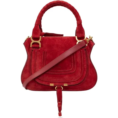 Chloé - Bags > Handbags - Red - Chloé - Modalova