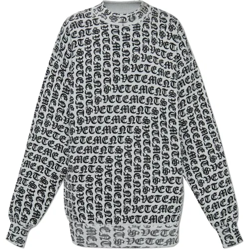 Knitwear > Round-neck Knitwear - - Vetements - Modalova