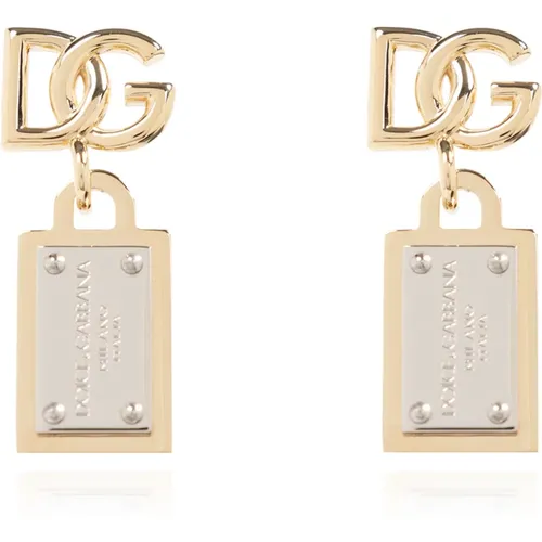 Accessories > Jewellery > Earrings - - Dolce & Gabbana - Modalova