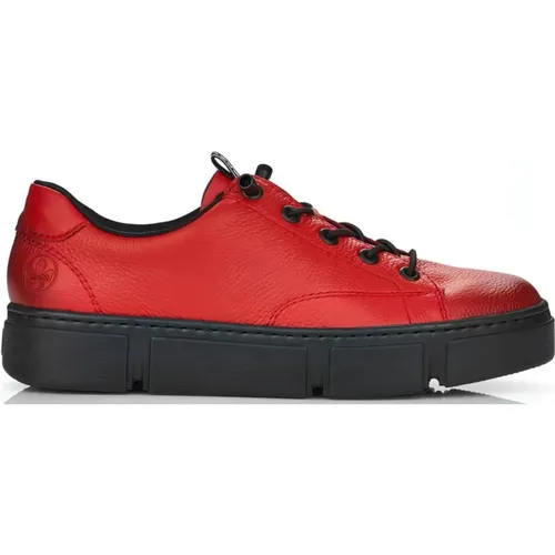 Rieker - Shoes > Sneakers - Red - Rieker - Modalova