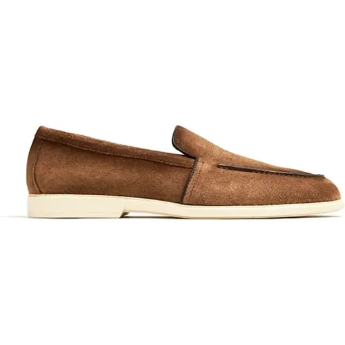 Shoes > Flats > Loafers - - Santoni - Modalova