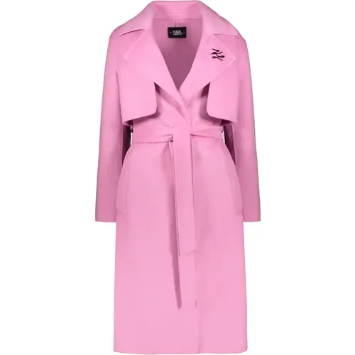 Coats > Trench Coats - - Karl Lagerfeld - Modalova