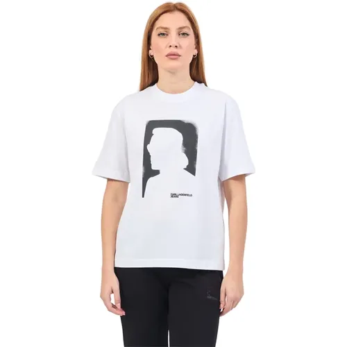 Tops > T-Shirts - - Karl Lagerfeld - Modalova