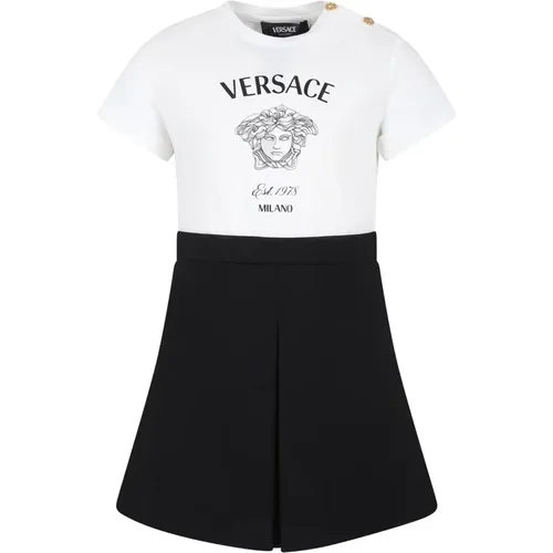 Versace - Kids > Dresses - Black - Versace - Modalova