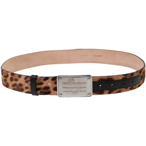 Pre-owned > Pre-owned Accessories > Pre-owned Belts - - Dolce & Gabbana Pre-owned - Modalova
