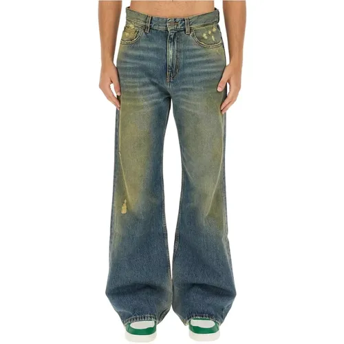 Jeans > Wide Jeans - - Palm Angels - Modalova