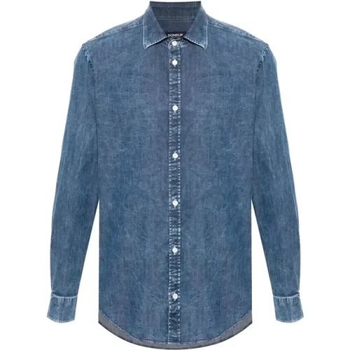 Shirts > Denim Shirts - - Dondup - Modalova