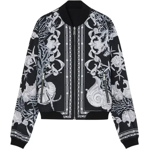 Jackets > Bomber Jackets - - Versace - Modalova