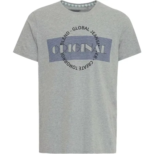 Blend - Tops > T-Shirts - Gray - Blend - Modalova