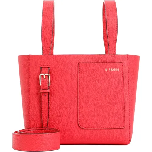 Valextra - Bags > Handbags - Red - Valextra - Modalova