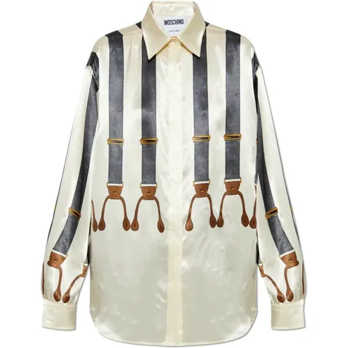 Blouses & Shirts > Shirts - - Moschino - Modalova