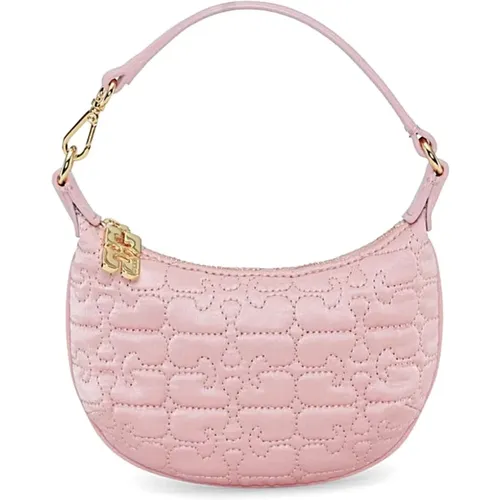 Ganni - Bags > Handbags - Pink - Ganni - Modalova