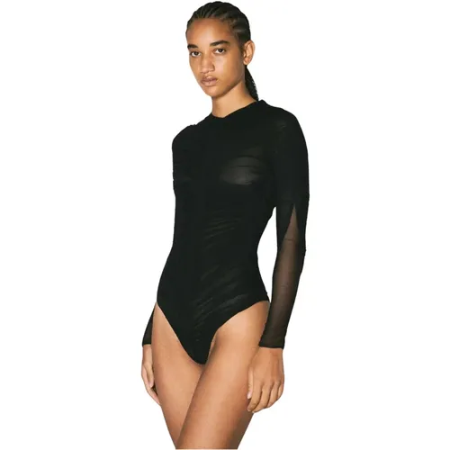 Mugler - Tops > Body - Black - Mugler - Modalova