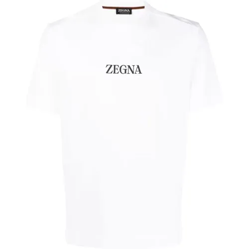 Tops > T-Shirts - - Ermenegildo Zegna - Modalova