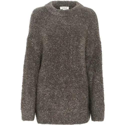 Knitwear > Round-neck Knitwear - - Soaked in Luxury - Modalova