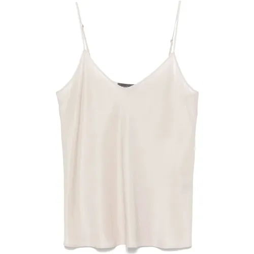 Tops > Sleeveless Tops - - Lorena Antoniazzi - Modalova