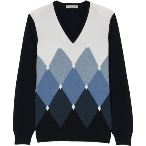 Knitwear > Round-neck Knitwear - - La Fileria - Modalova