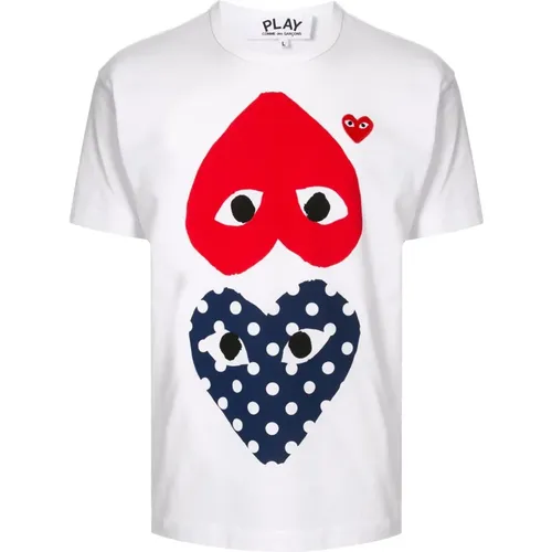 Tops > T-Shirts - - Comme des Garçons Play - Modalova