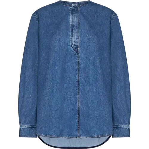 Blouses & Shirts > Denim Shirts - - TotêMe - Modalova