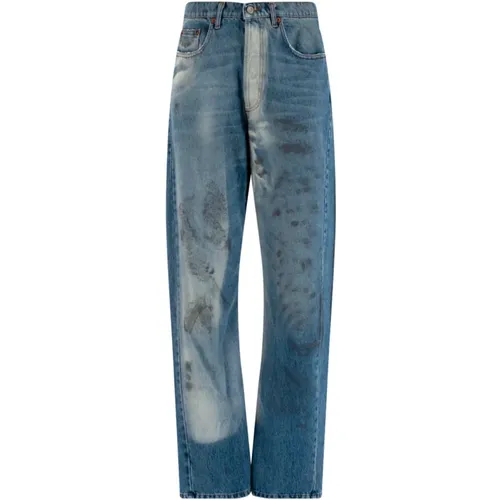 Jeans > Straight Jeans - - Magliano - Modalova