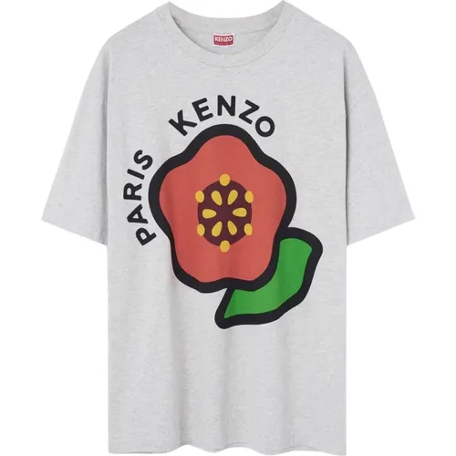 Kenzo - Tops > T-Shirts - Gray - Kenzo - Modalova