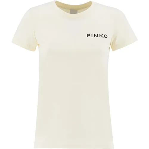 Pinko - Tops > T-Shirts - White - pinko - Modalova
