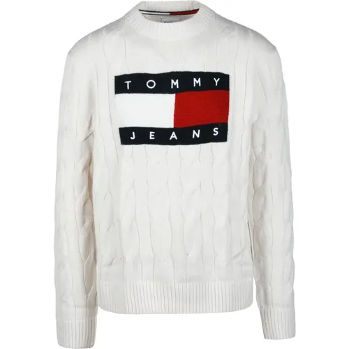 Knitwear > Round-neck Knitwear - - Tommy Jeans - Modalova