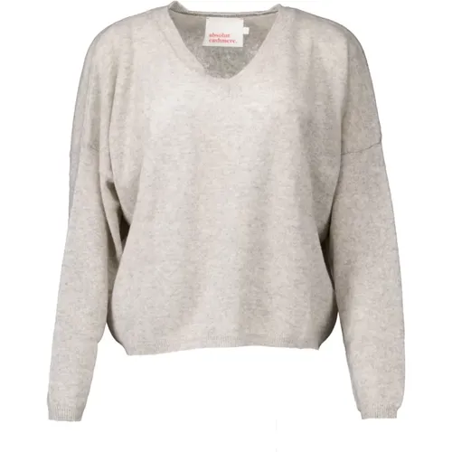 Knitwear > V-neck Knitwear - - Absolut Cashmere - Modalova