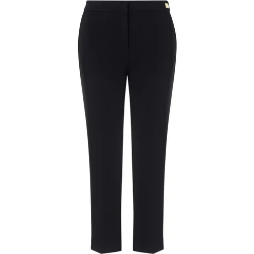 Trousers > Slim-fit Trousers - - Elisabetta Franchi - Modalova