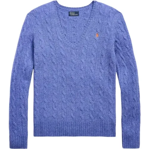 Knitwear > V-neck Knitwear - - Polo Ralph Lauren - Modalova