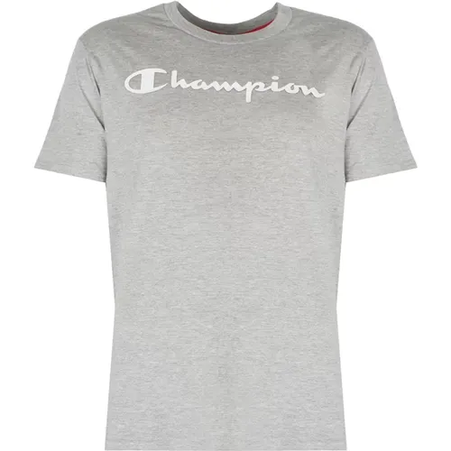 Champion - Tops > T-Shirts - Gray - Champion - Modalova