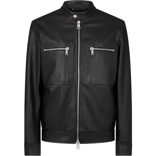 Jackets > Leather Jackets - - Dondup - Modalova