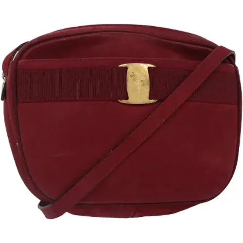 Pre-owned > Pre-owned Bags > Pre-owned Cross Body Bags - - Salvatore Ferragamo Pre-owned - Modalova