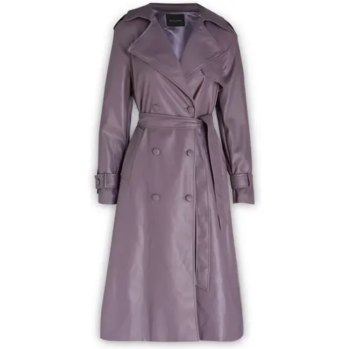 Coats > Belted Coats - - Actualee - Modalova