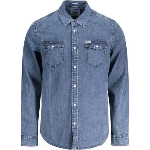 Shirts > Denim Shirts - - Guess - Modalova