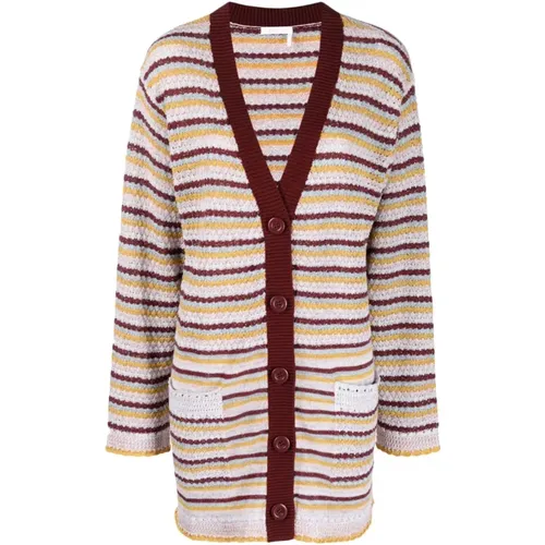 Knitwear > Cardigans - - See by Chloé - Modalova