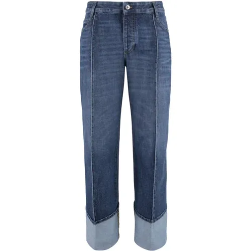 Jeans > Cropped Jeans - - Bottega Veneta - Modalova