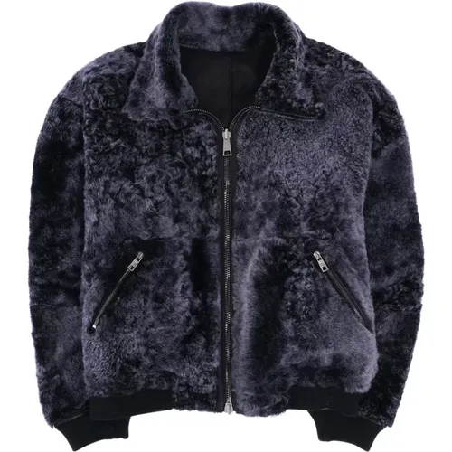 Jackets > Faux Fur & Shearling Jackets - - Giorgio Brato - Modalova